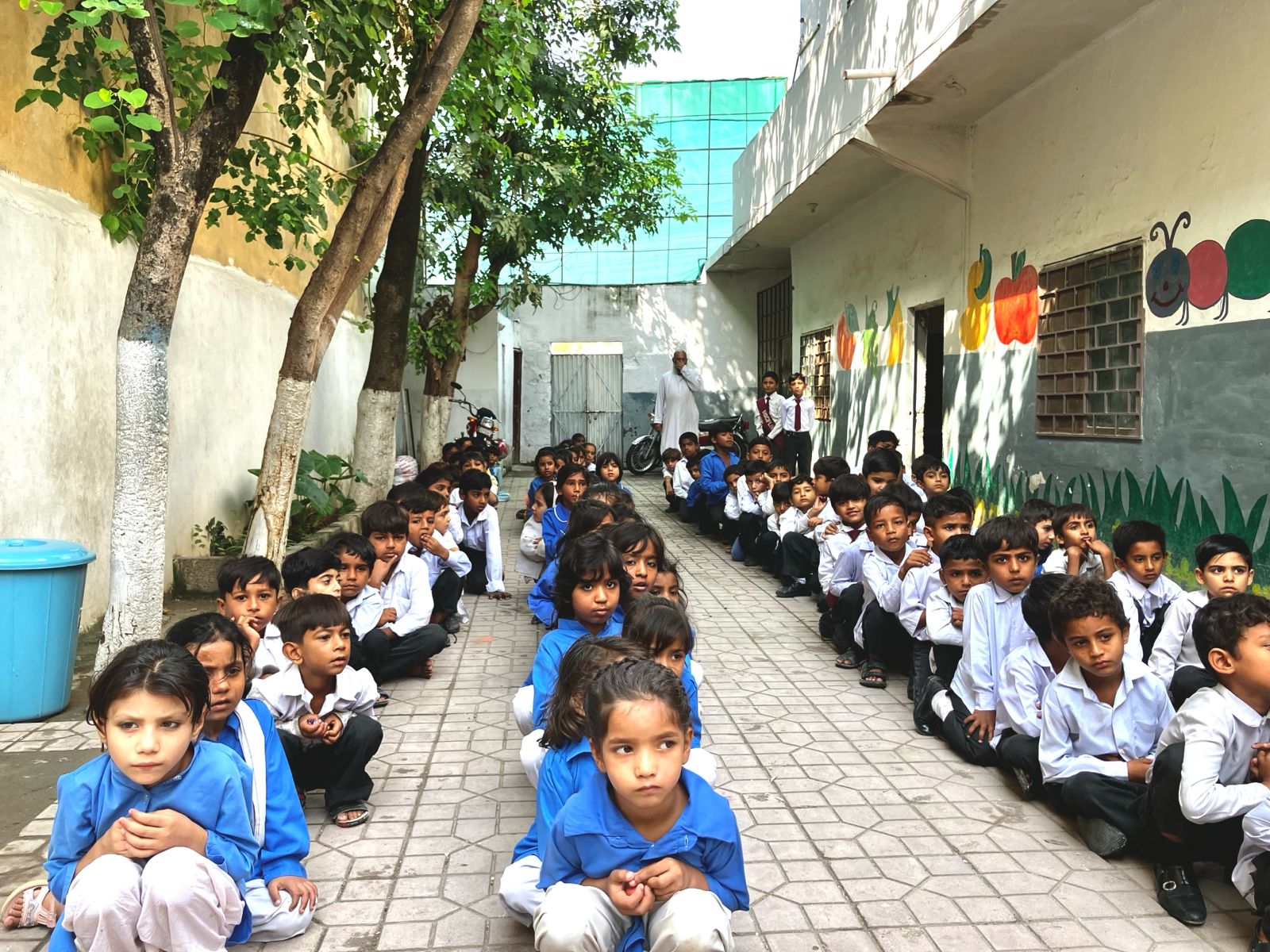 Workshop with Saya School on Waste Management